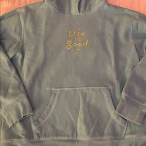 Life is good hoodie